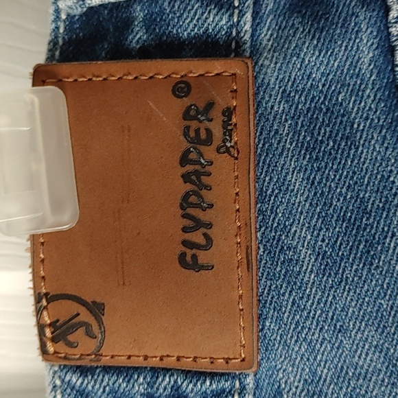 Flypaper Mens 31×32 Straight Leg Denim Jeans Y2K - Picture 3 of 5